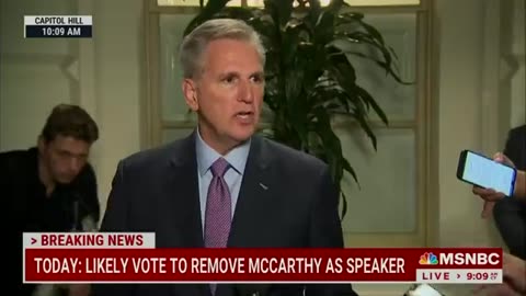 Kevin McCarthy will lose today