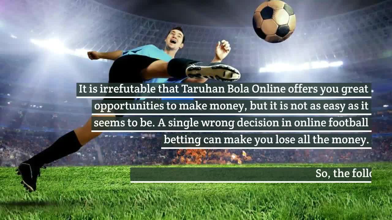 How to become an online football gambling pro