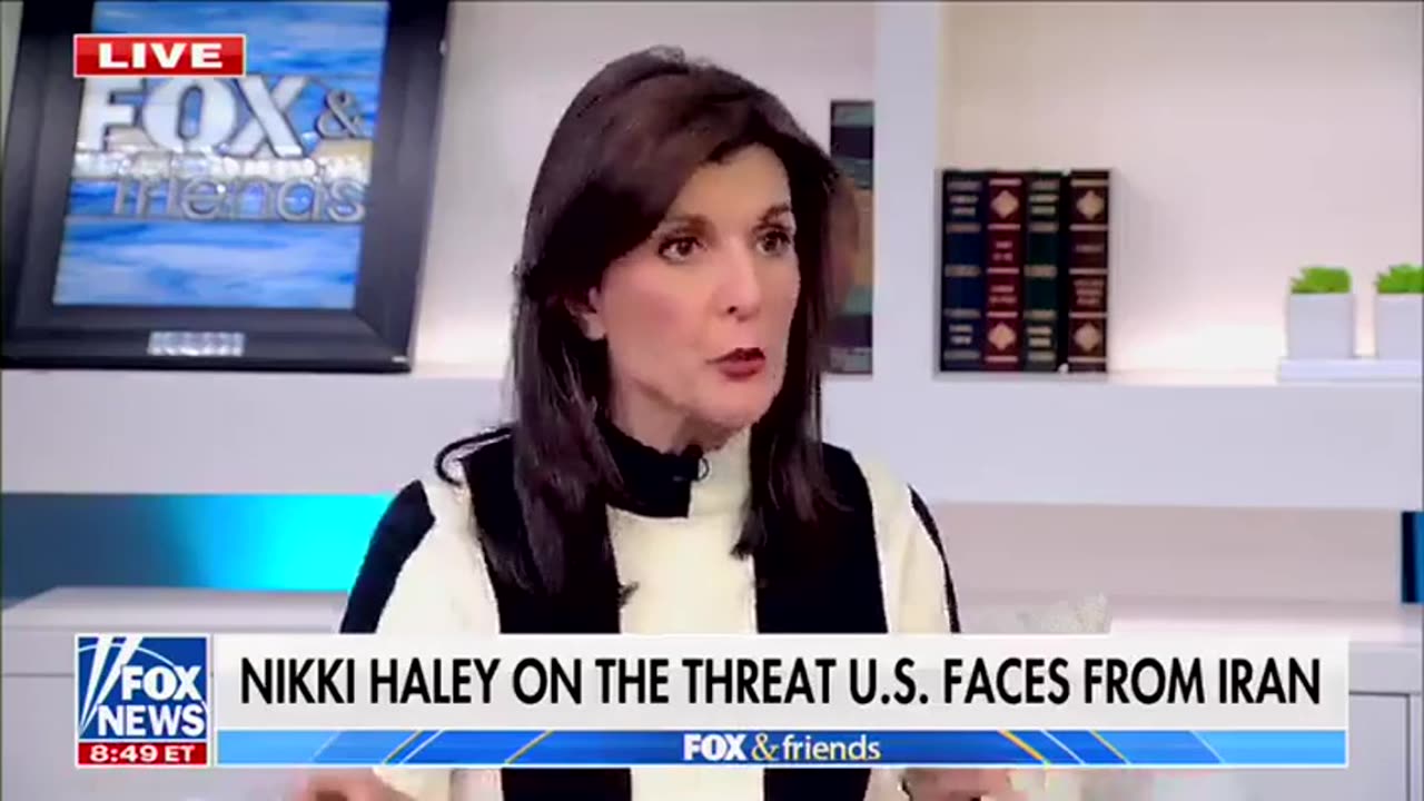 Nikki Haley Calls Upon The US To Strike And Kill Iranian Leaders