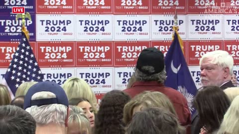 LARA TRUMP CHARLESTON SOUTH CAROLINA AT 5PM ET.