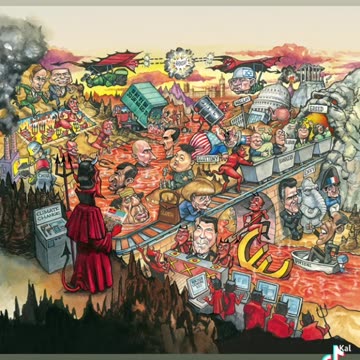 Magazine cover predicts future