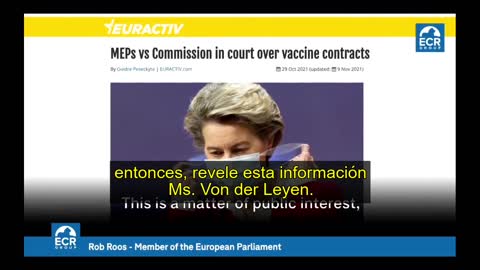 MENSAJE A LA MAFIOSA VON DER LEYEN