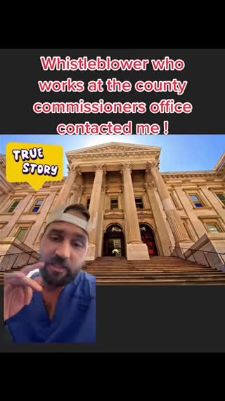 Whistleblower at county commissioners office