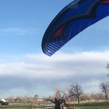 Up Up and Away - Paramotor Take-off