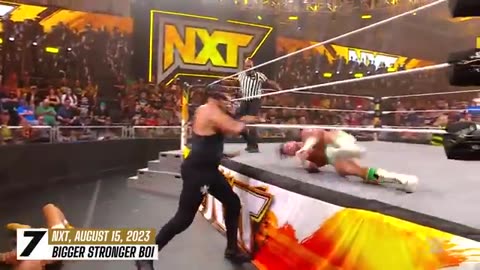 WWE top10 Moments | NXT 15 August
