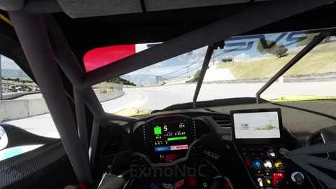 Onboard | Corvette C7.R GTE at Laguna Seca | Assetto Corsa | Logitech G25