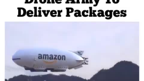 Amazon's Army Of Drones To Deliver Packages?