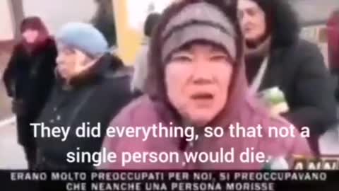 Ukrainian Women praised the Russian and condemned Ukraninan Nazi army