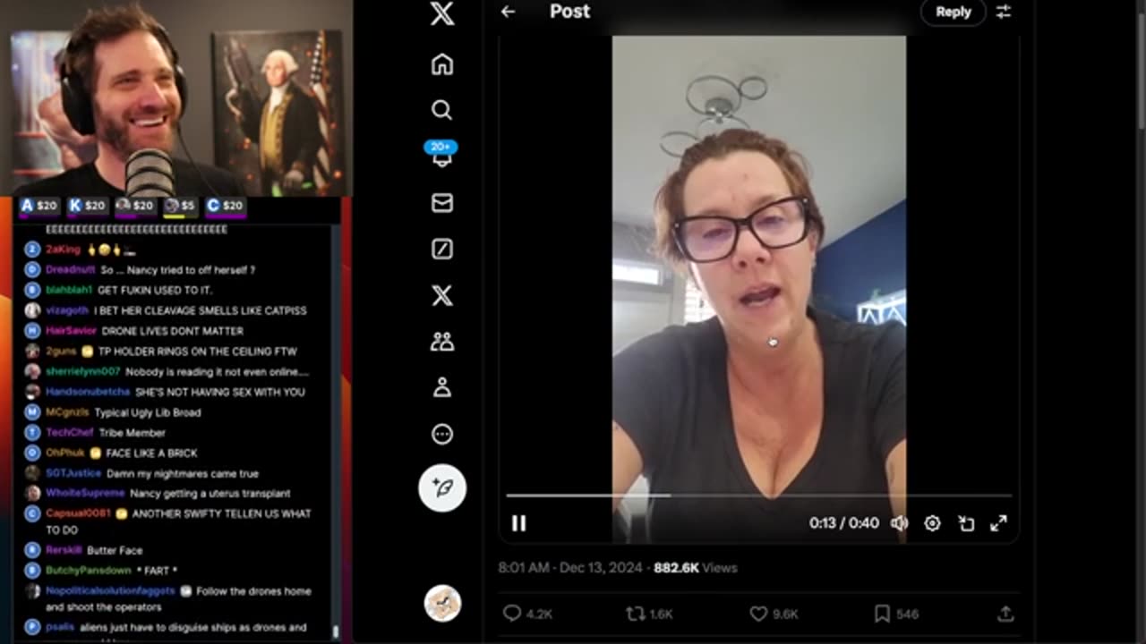 New Jersey UFO Pysop is Dumb ReeEEeE Stream 12-13-24 .......