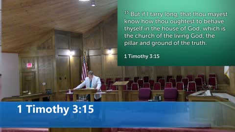 Pastor Phil Teaney //"How Thou Oughtest To Behave Thyself In The House Of God ."// 4/17/2022