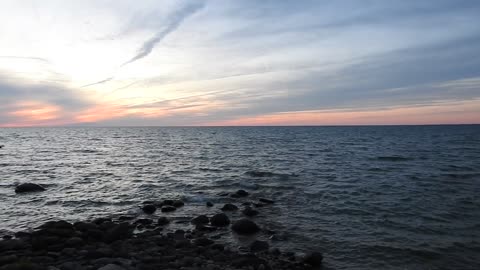 southampton shore sunset