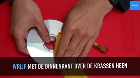 Bekraste CD's repareren
