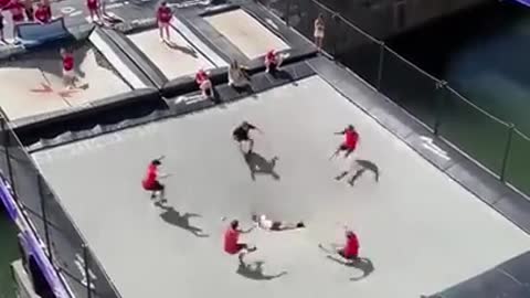 Worlds Biggest Trampoline
