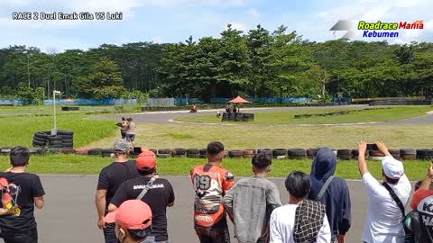 RACE 2 BROKEN ! Crazy Mother VS Luki Duel at Sentul Circuit