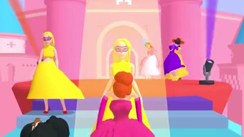 Princess Run 3D 👸❤️🤴 All Levels Gameplay Trailer Android,ios New Game