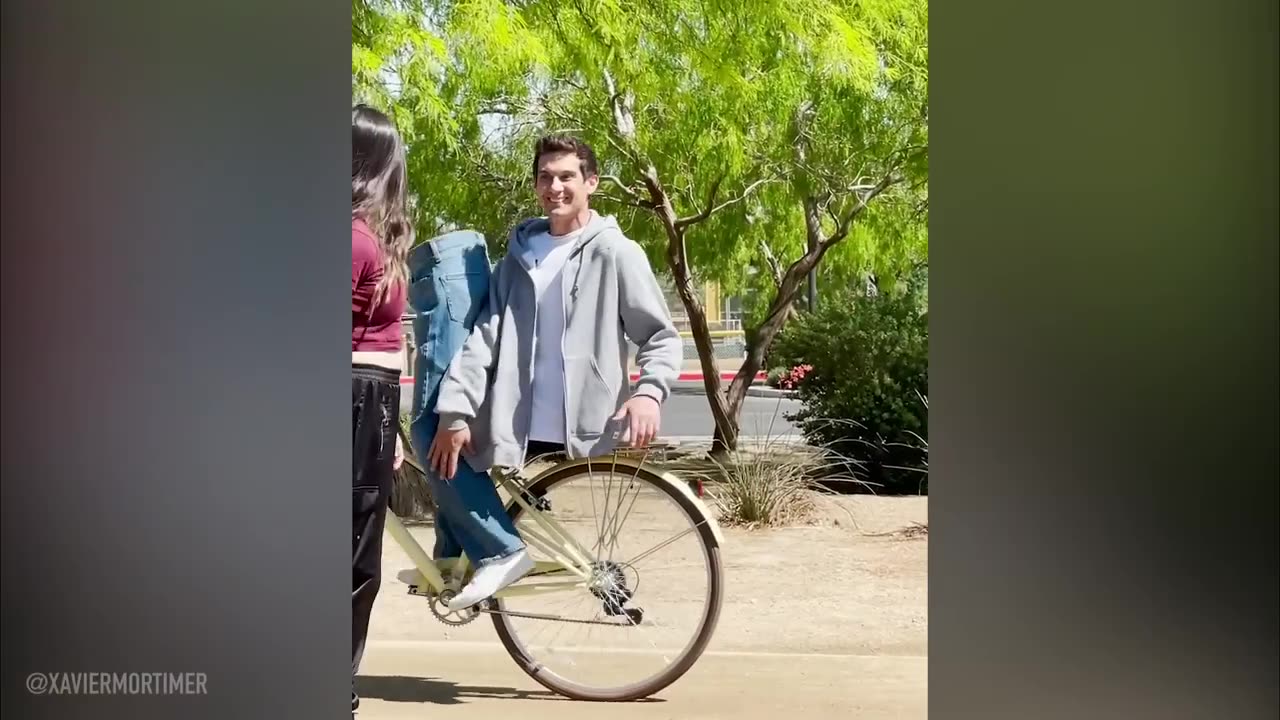 Man cut in half