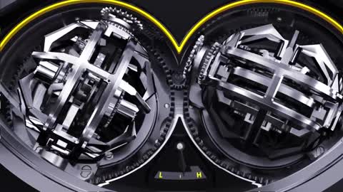 The Jacob & Co. Gotham City Black DLC Titanium