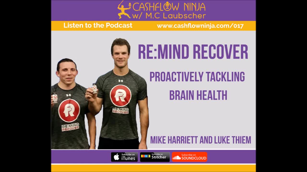 Mike Harriett and Luke Thiem Discuss Re:Mind Recover, Proactively Tackling Brain Health