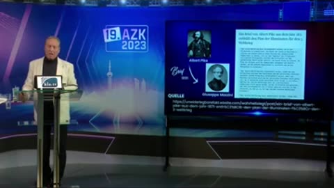 Satanskirchengründer Albert Pike - 3 Weltkriege angekündigt