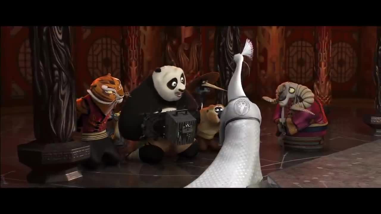 KUNG FU PANDA 2 Clips + Trailer - Part Two (2011) Jack Black-9