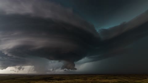 The Badlands Storm Lapse
