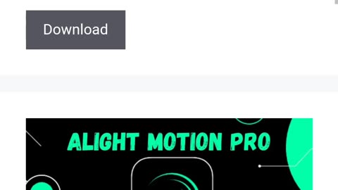 Alight motion