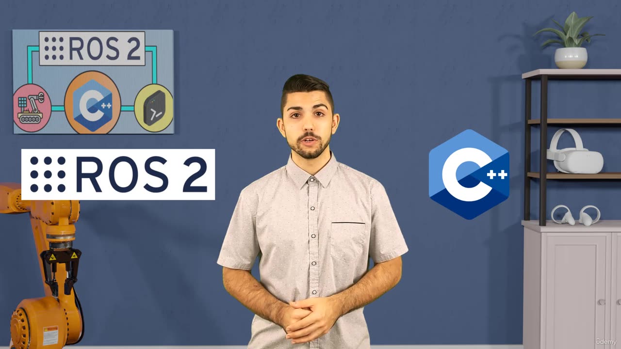 ROS2 C++ Robotics Developer Course - Using ROS2 In C++