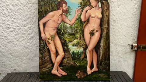 Adam & Eve by Rubens