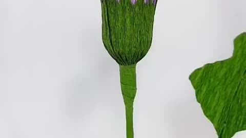 Waste plastic for fake flowers, creative DIY by hand