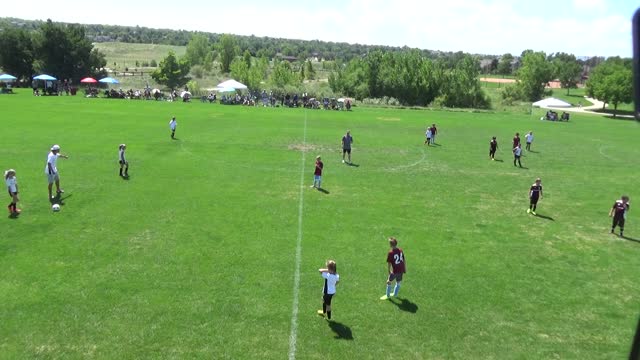 8/27/22 9v9 Scrimmage against 2012 Boys White, First half Part B
