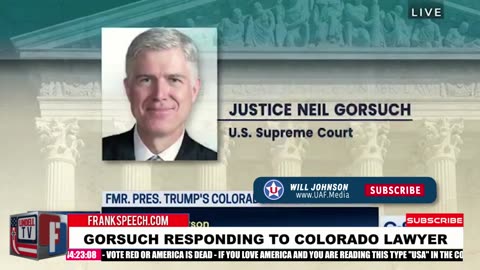 Gorsuch Responding To Colorado Lawyer