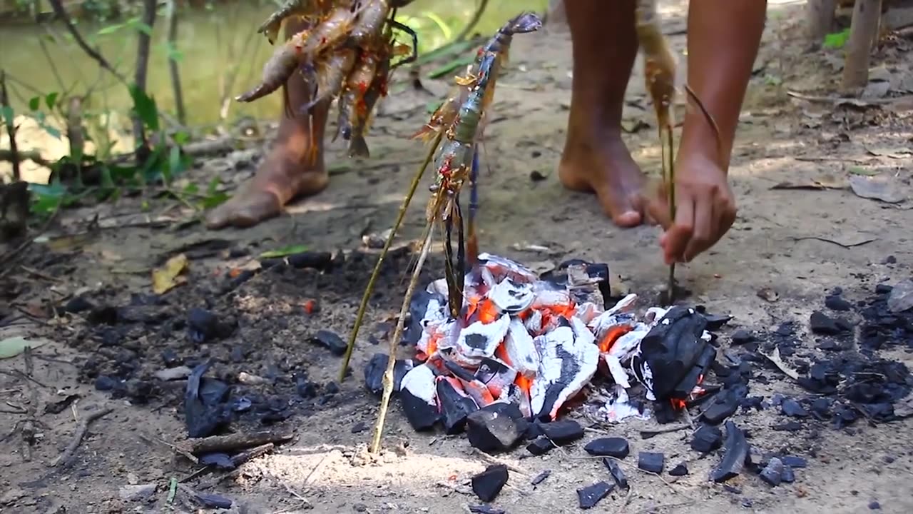 fish cooking (village cooking)