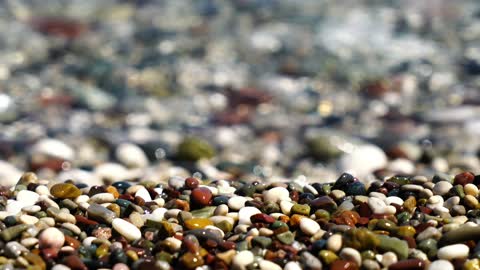 Pebbles on the shore