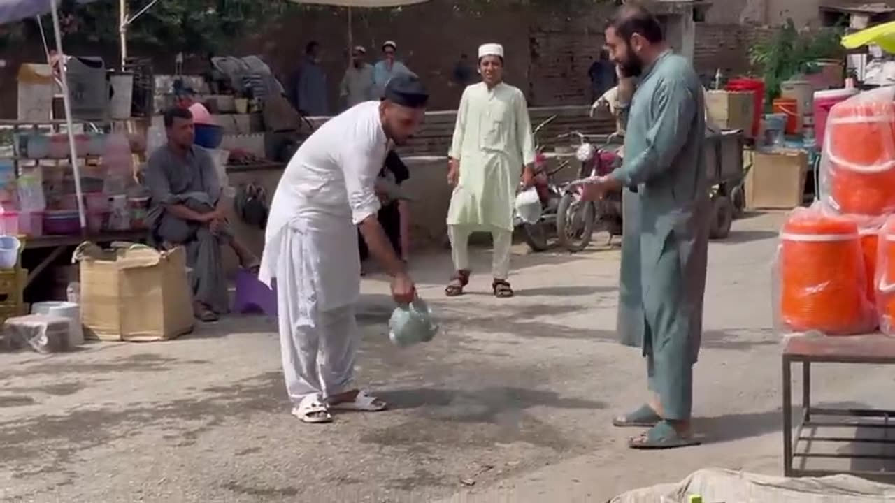 Throwing water on people | the guy tried to grab me😱| rickshaw man lost his slippers | joker pranks