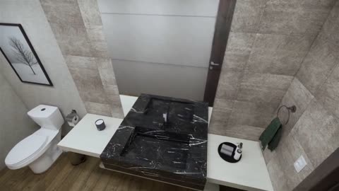 Villa bathroom sharing