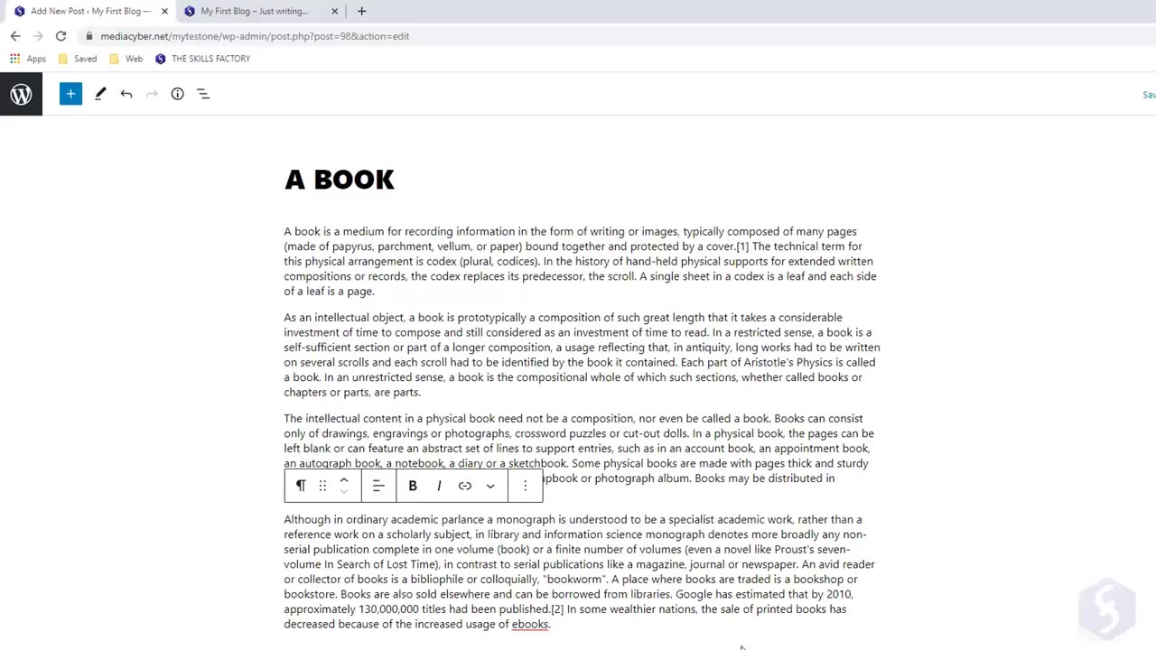 WordPress tutorials for beginners 2