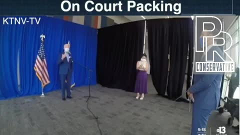 Biden says his voters don't deserve to know about Court Packing.