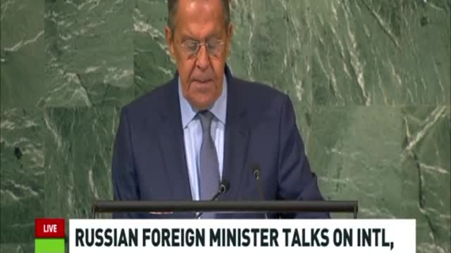 Russia FM Sergey Lavrov’s Remarks At UNGA77
