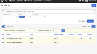 Bulk updating pricing in EasedEdge