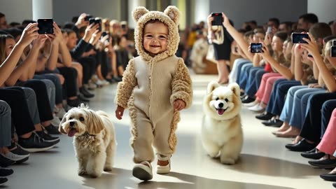 Baby collection fashion show