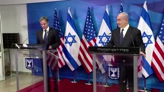 In Mideast, Blinken pledges millions to Gaza