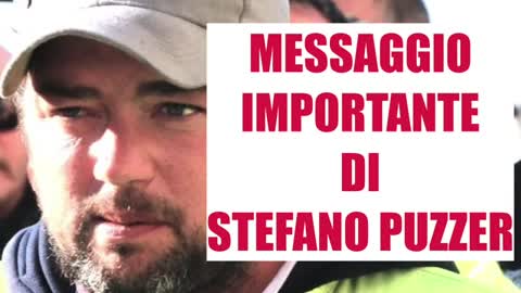 stefano puzzer appello a noi tutti