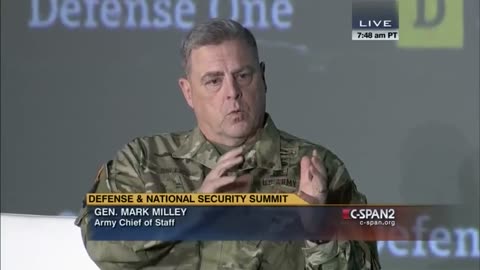 Milley: China is not the enemy.