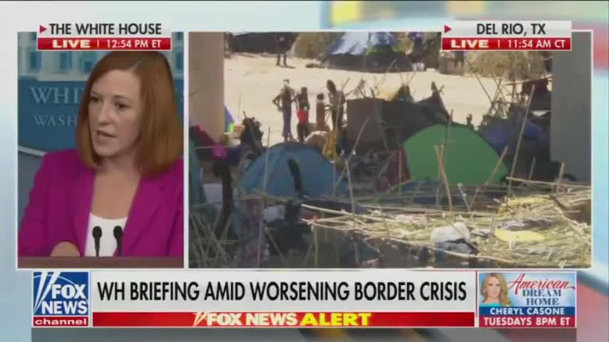 Psaki Can't Provide Numbers on the Border