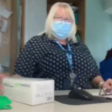 Doncaster hospital, refused needed treatment.