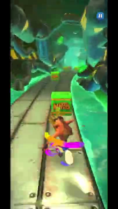 Aku Aku Invincibility Gameplay - Crash Bandicoot: On The Run!