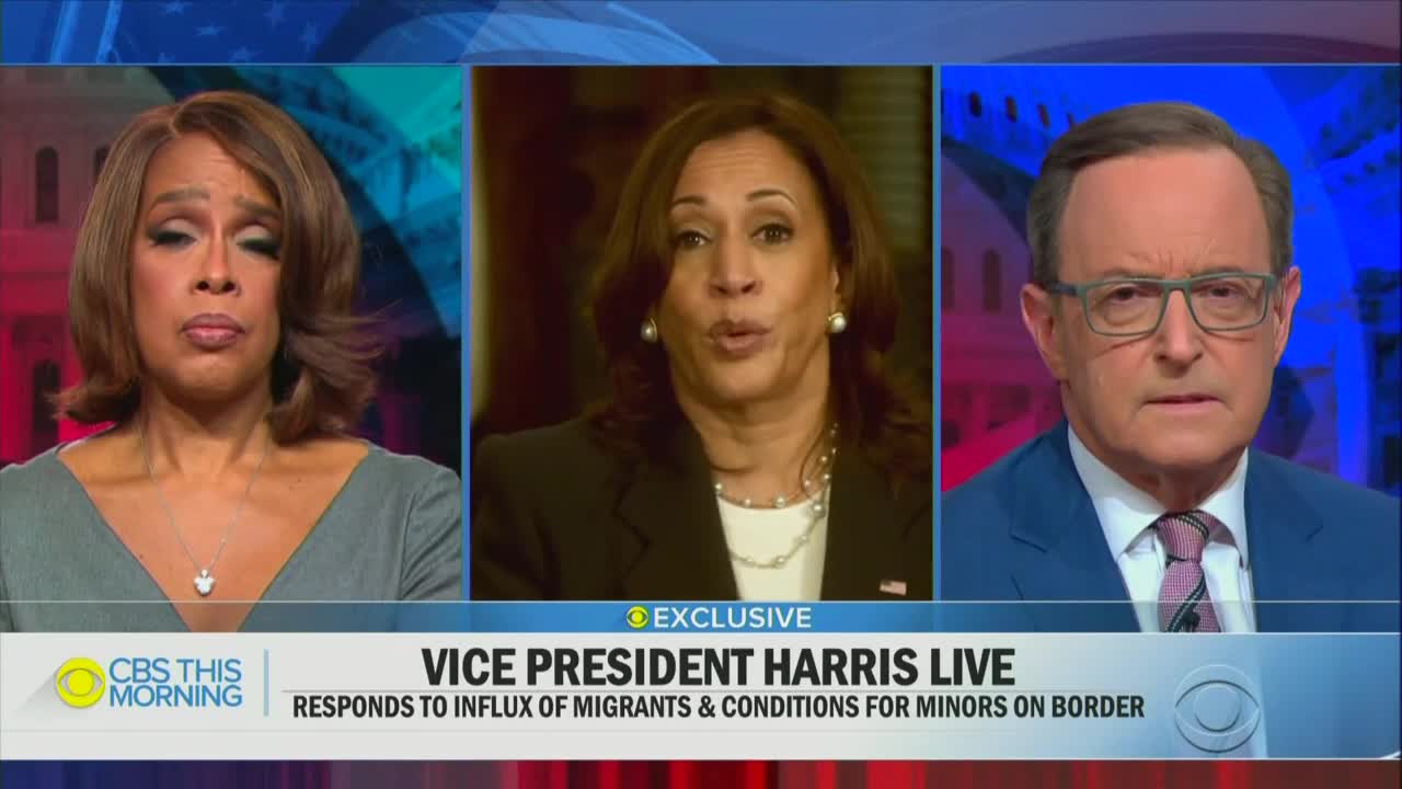 Kamala Harris Again Won't Say When She, Biden Will Visit The Border