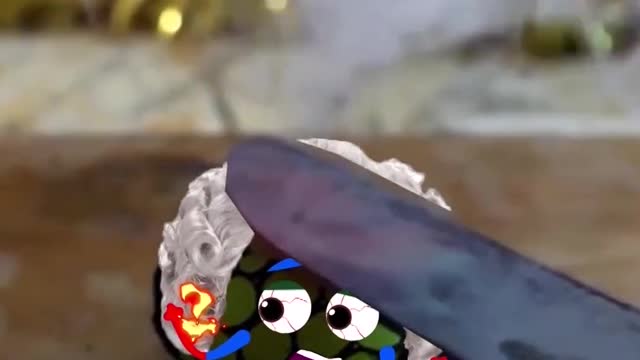 Experiment Glowing 1000 degree Knife vs Basketball