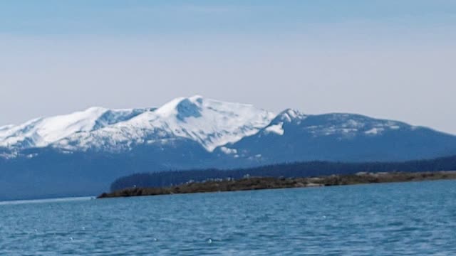 Kayaking in Juneau, Alaska on a Beautiful Day