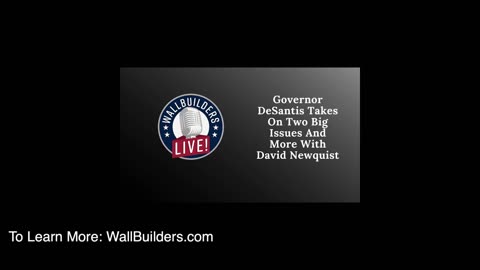 Governor DeSantis Takes On Two Big Issues And More With David Newquist